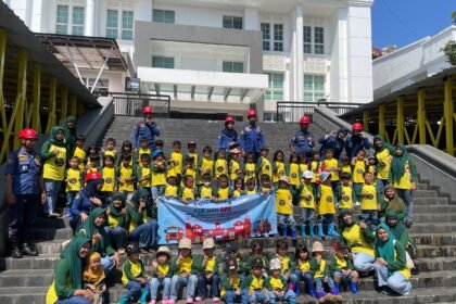 Satpol PP Damkar Kalsel Buka Ruang Edukasi Anak, Kenal Lebih Dekat Profesi Damkar