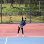 Regu Tenis Putri Kalsel Tembus Semifinal PORNAS XVII KORPRI Usai Bungkam Papua Barat
