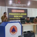 BPBD Kalsel Gelar Rapat Penyusunan Rencana Kontinjensi Bencana Rob Tahun 2025