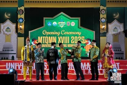 1.506 Kafilah Ikuti MTQ Mahasiswa Nasional XVIII di Universitas Lambung Mangkurat