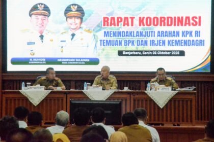 Gubernur Kalsel Tegaskan Pentingnya Percepatan Penyelesaian Tindak Lanjut Hasil Temuan BPK