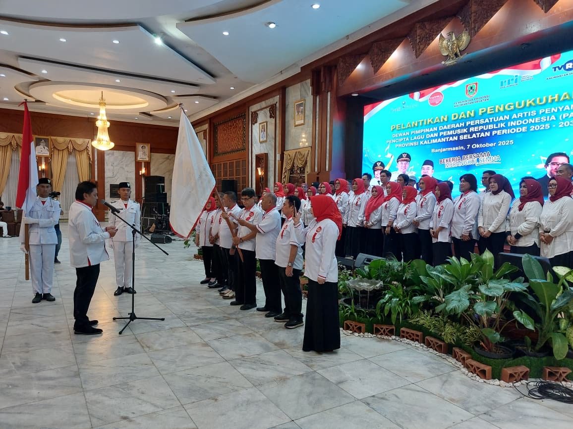 Gubernur Muhidin Dorong PAPPRI Jadi Wadah Kolaborasi Musisi Banua