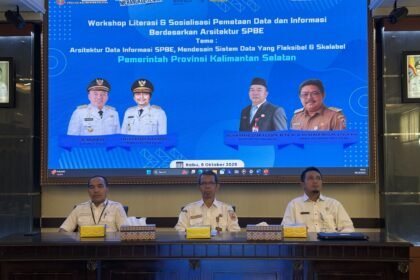 Sosialisasi Pemetaan Data, Dinas Kominfo Kalsel Inginkan Penerapan SPBE Harus Dilaksanakan Secara Menyeluruh