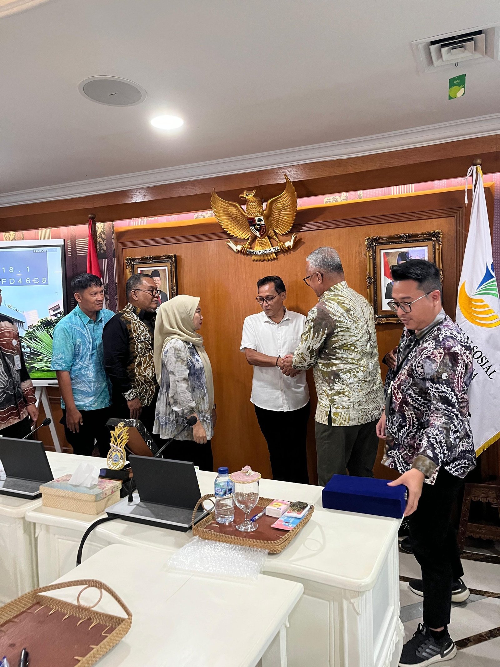 Dinsos Kalsel Konsultasikan Pengembangan Sekolah Rakyat dan Program Bantuan Sosial ke Kemensos