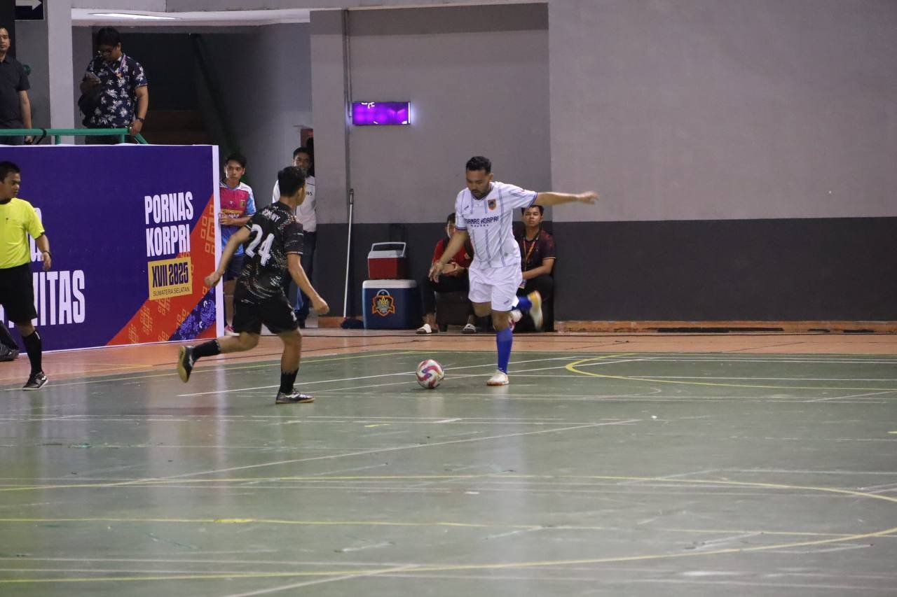 Tumbangkan Bangka Belitung, Futsal Korpri Kalsel Melangkah Ke Babak Delapan Besar