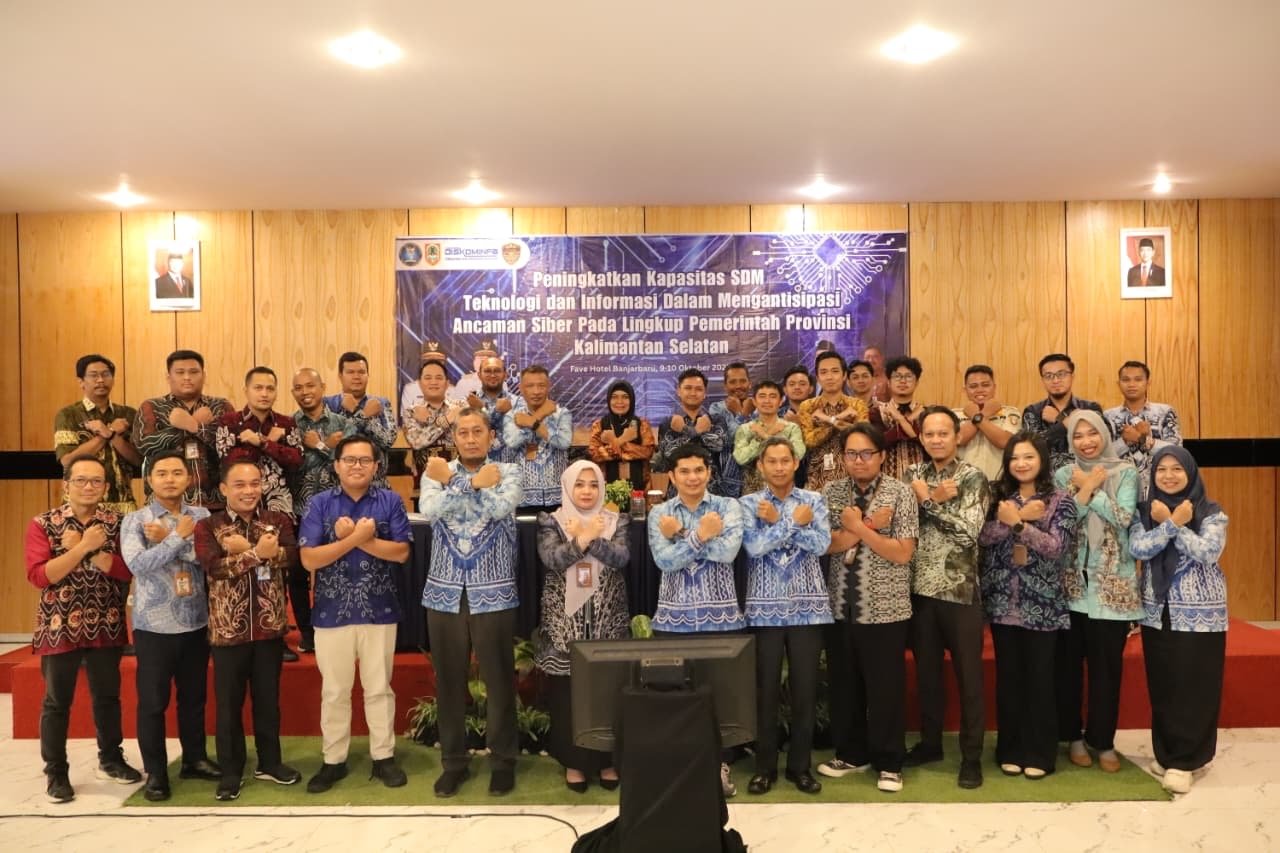 Era Digital Penuh Risiko, Diskominfo Kalsel Latih ASN Tangkal Serangan Siber