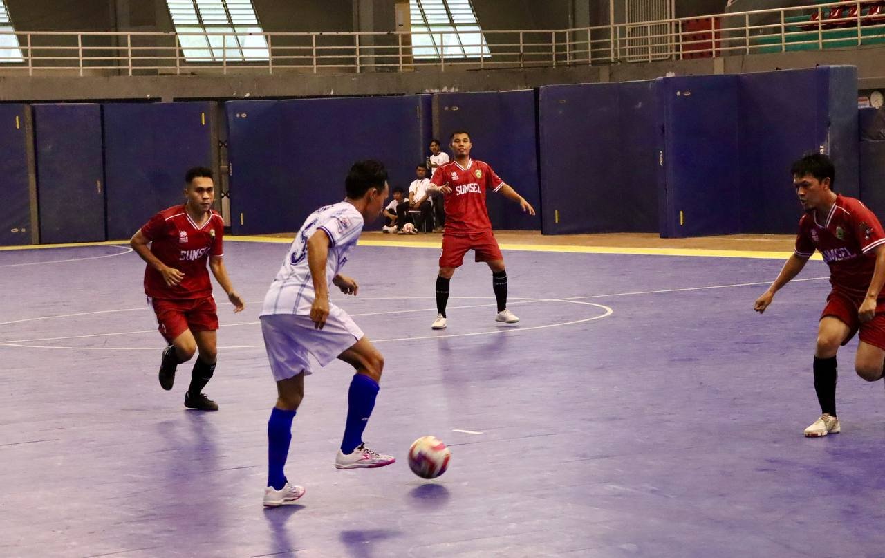 Langkah Tim Futsal Korpri Kalsel Terhenti di Babak Delapan Besar Usai Dikalahkan Sumatera Selatan 0-1