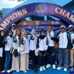Tim Tenis Lapangan Korpri Kalimantan Selatan di Pornas XVII Palembang Sabet Emas 