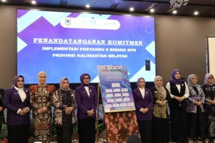 Perkuat Layanan Dasar, Pemprov Kalsel Gelar Sosialisasi Posyandu 6 Bidang SPM