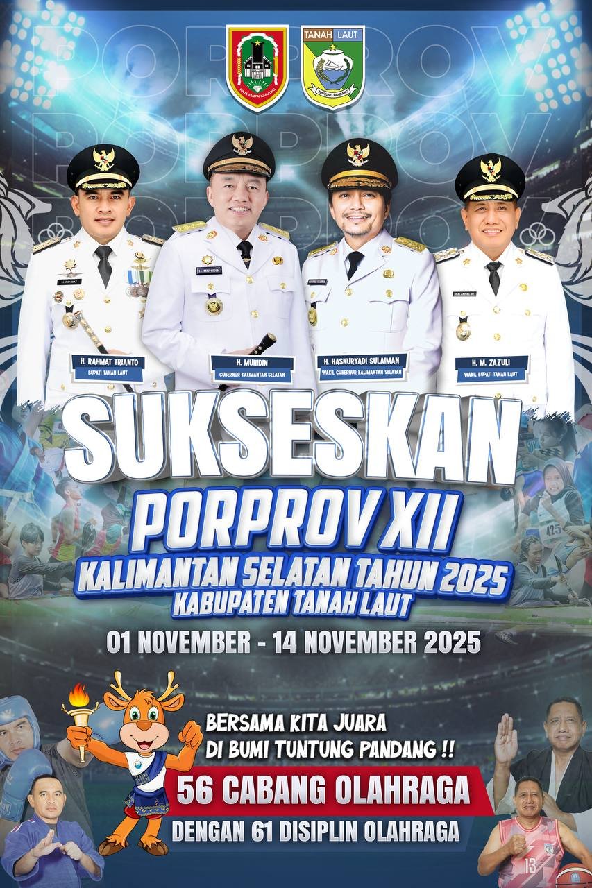 Kirab Obor Api Porprov XII Akan Dimulai Dari Kabupaten Hulu Sungai Selatan