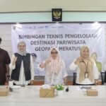 Dispar Kalsel Tingkatkan Kapasitas Pokdarwis Kampung Purun dalam Pengelolaan Geopark Meratus