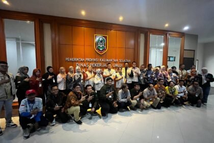 Dinas PUPR Kalsel Komitmen Cetak Tenaga Ahli Konstruksi Bersertifikat dan Kompeten