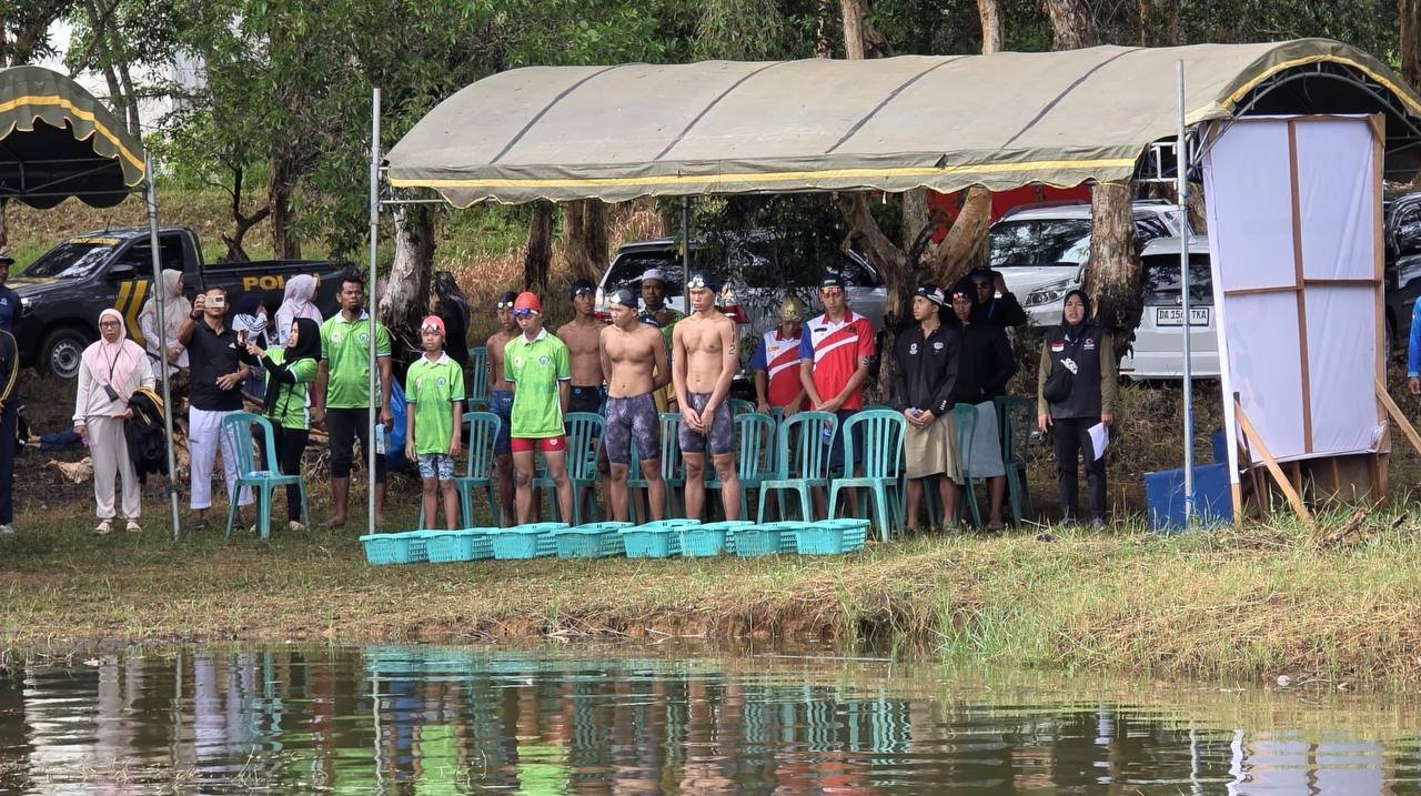 Banjarmasin Tancap Gas, Raih Emas Perdana dari Cabang Renang Perairan Terbuka