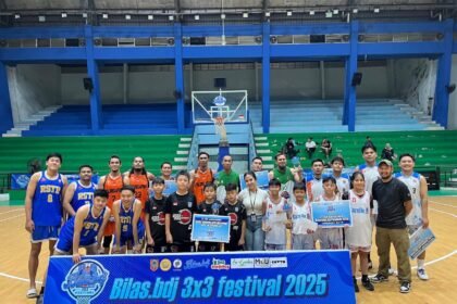 Ratusan Pebasket Ramaikan Festival 3×3 Bilas.bdj 2025 di Banjarmasin