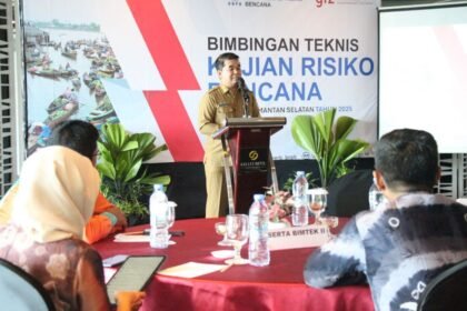 Pemprov Kalsel Dorong Penguatan Kajian Risiko Bencana untuk Pembangunan yang Tangguh dan Berkelanjutan
