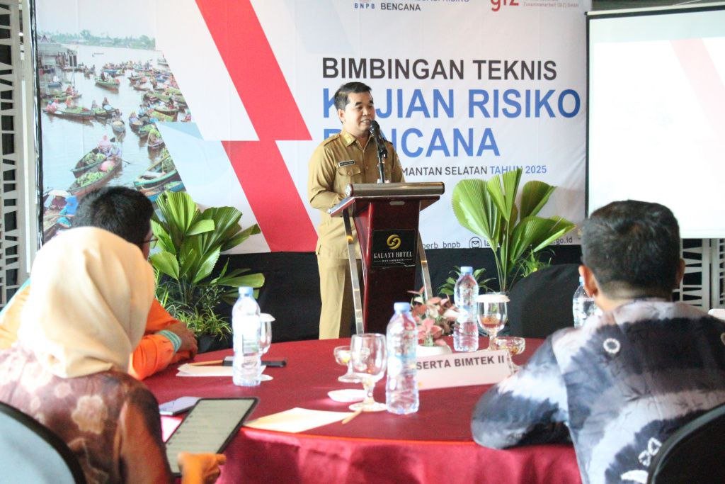 Pemprov Kalsel Dorong Penguatan Kajian Risiko Bencana untuk Pembangunan yang Tangguh dan Berkelanjutan