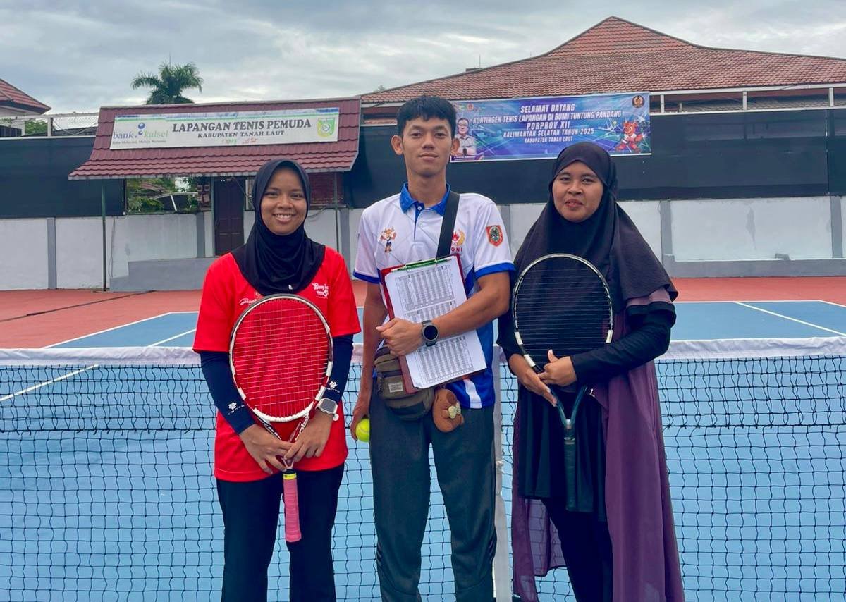 Tim Tenis Lapangan Banjarmasin Optimis Raih Prestasi Di Porprov Kalsel 2025