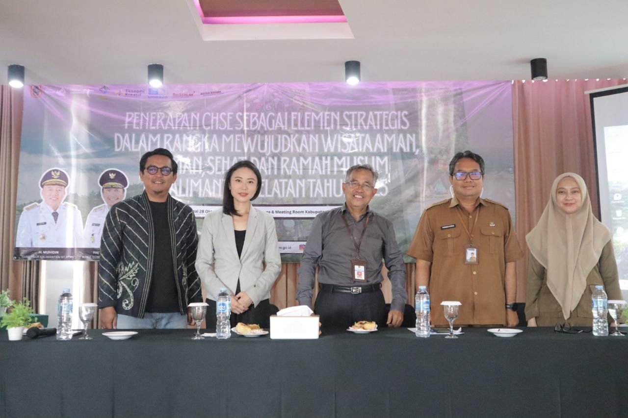 Wujudkan Wisata Aman dan Ramah Muslim, Dispar Kalsel Gaungkan Penerapan CHSE