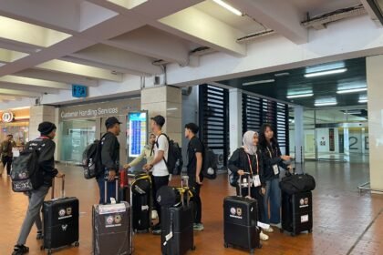 Kontingen POPNAS XVII Kalsel Tiba di Jakarta, Bawa Misi Ukir Prestasi dan Harumkan Banua