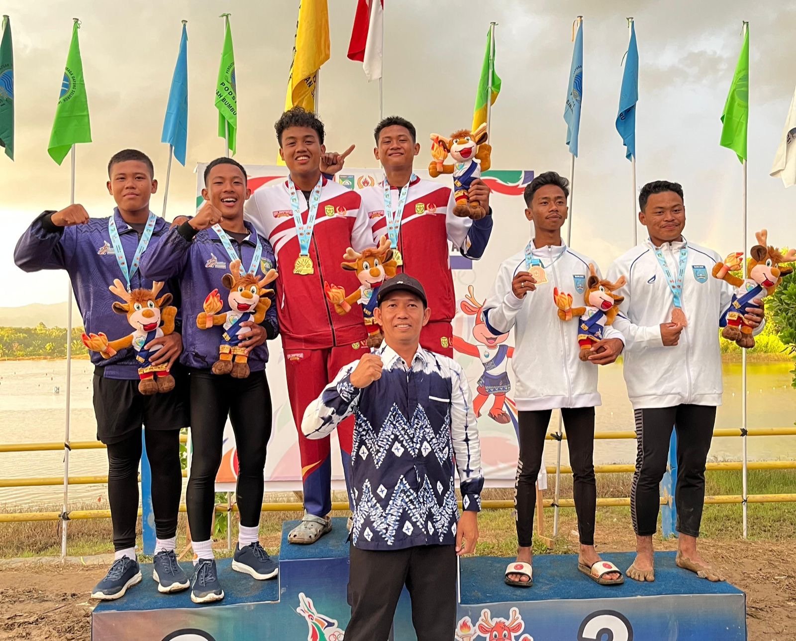 Cabor Dayung Kota Banjarmasin Sabet 23 Emas, Kunci Gelar Juara Umum Porprov XII Kalsel