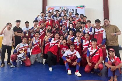 Gulat Banjarmasin Pertahankan Tahta Juara Umum Porprov XII Kalsel