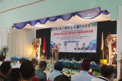 Kalsel Deklarasikan Desa Indrasari sebagai Desa Bersinar, Perkuat Perang Melawan Narkoba