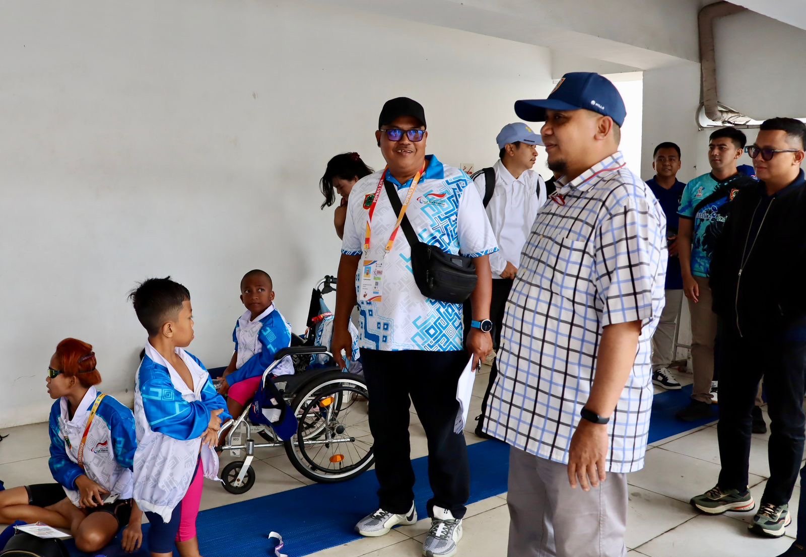 Kadispora Kalsel Tinjau Atlet POPNAS dan Peparpenas di Jakarta, Suntik Semangat Juang Atlet Pelajar