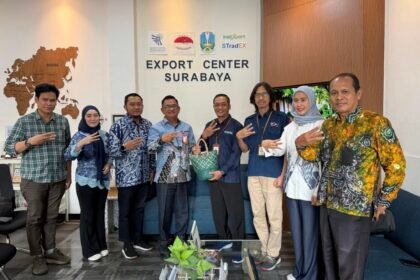 Perluas Peluang Ekspor Produk Unggulan Daerah, Disdag Kalsel Kunker Ke Export Center Surabaya
