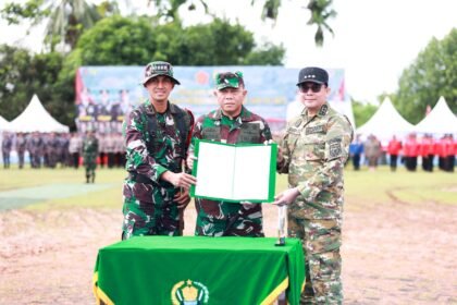 TMMD ke-126 Resmi Ditutup, Sinergi TNI dan Pemkab Tanah Bumbu Perkuat Pembangunan Desa