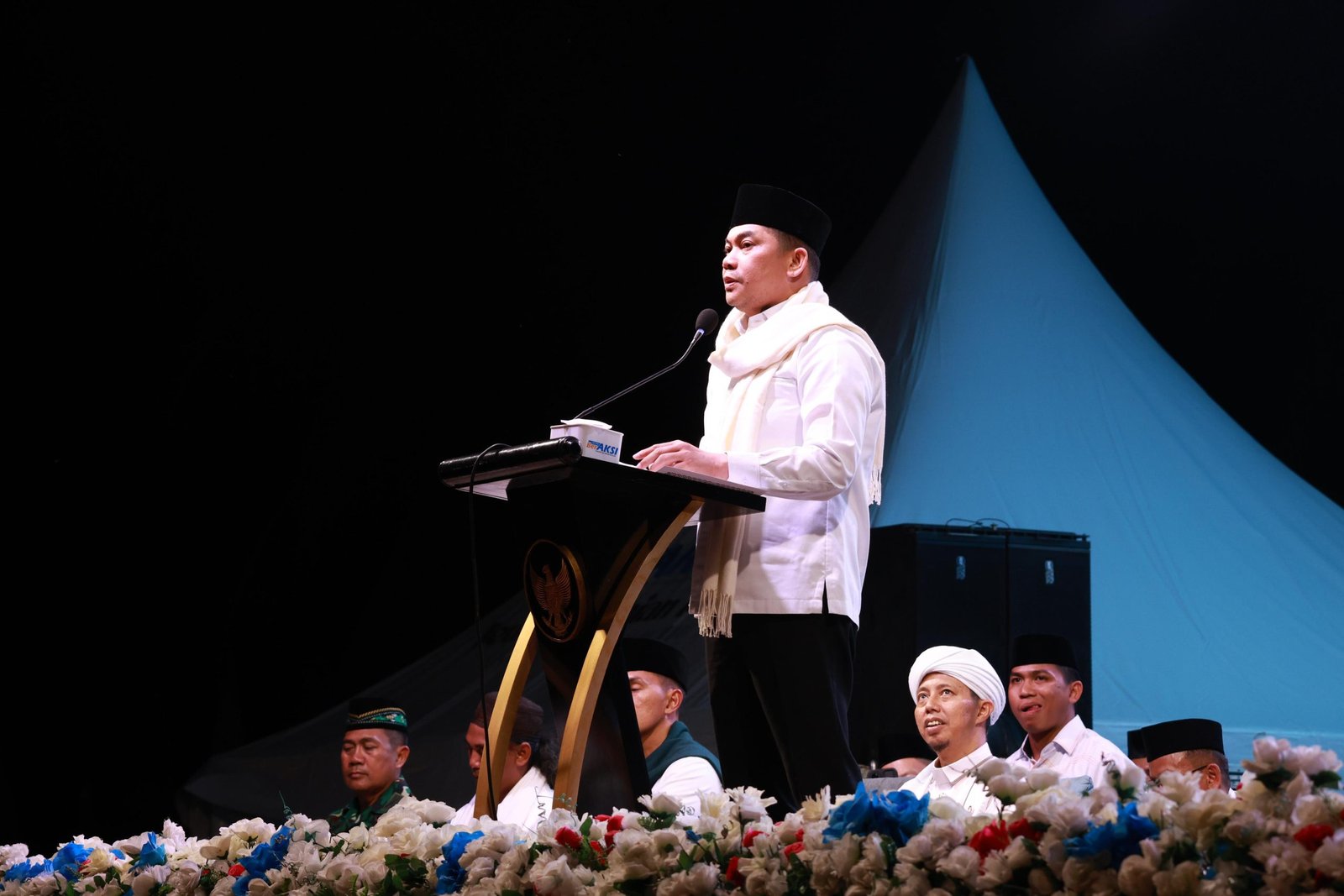 Aksi Sinergitas Merah Putih dan Tabligh Akbar, Bupati Tanbu : Sinergi Kunci Kemajuan Daerah