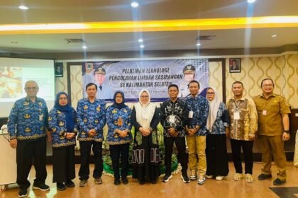 Disperin Kalsel Berikan Pelatihan Teknologi Pengolahan Limbah Sasirangan