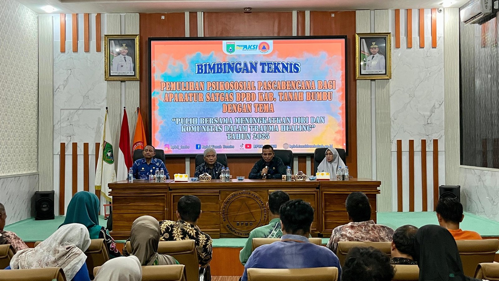 Bimtek Pemulihan Psikososial Pascabencana Untuk Tingkatkan Kemampuan Trauma Healing