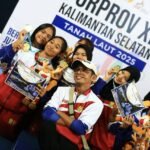 Sapu Bersih Medali, Tenis Meja Banjarmasin Juara Umum Porprov Kalsel 2025