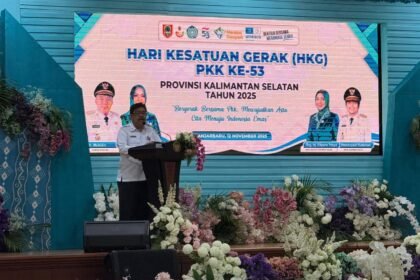 Peringatan HKG PKK Ke-53 Provinsi Kalsel, Momen Perkuat Kolaborasi Pembangunan Keluarga Banua