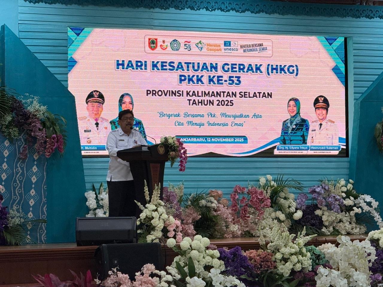 Peringatan HKG PKK Ke-53 Provinsi Kalsel, Momen Perkuat Kolaborasi Pembangunan Keluarga Banua