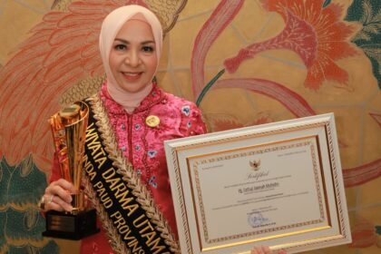 Bunda PAUD Kalsel Raih Penghargaan Tertinggi Nasional Kategori “Wiyata Darma Utama”