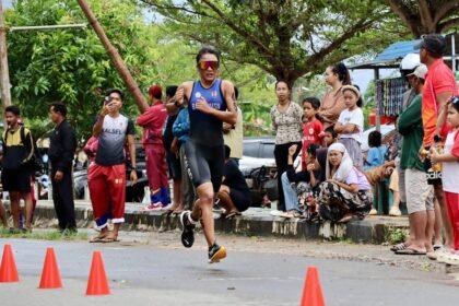 FTI Kalsel Gaungkan Pemerataan dan Sportivitas di Triathlon Porprov XII
