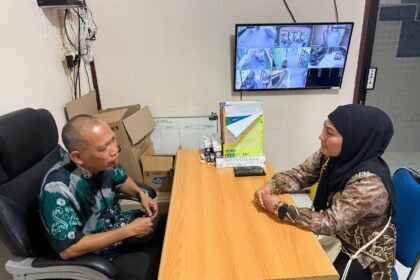 Perkuat Koordinasi, Dinas Kominfo Kalsel Monitoring ke Dinas Kominfo Kabupaten HSU