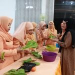 DWP Tanah Bumbu Gelar Pelatihan Membuat Garnis dari Sayuran