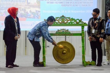 Gubernur Kalsel Buka Secara Resmi Pertemuan Ilmiah Tahunan Nasional ke-VIII Masyarakat Hukum Kesehatan Indonesia