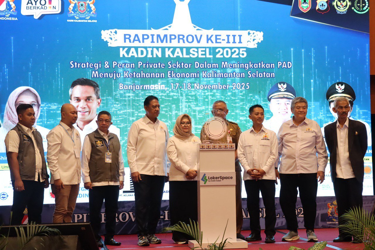 Gelar Rapimprov III Tahun 2025, Kadin Kalsel Dukung Pertumbuhan Ekonomi Daerah