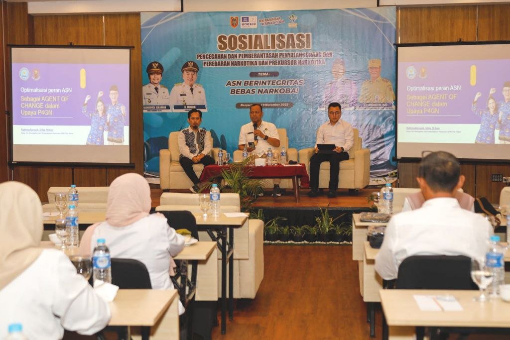 Bakesbangpol Kalsel Gelar Sosialisasi P4GN dan PN, Perkuat Integritas ASN untuk Bebas Narkoba