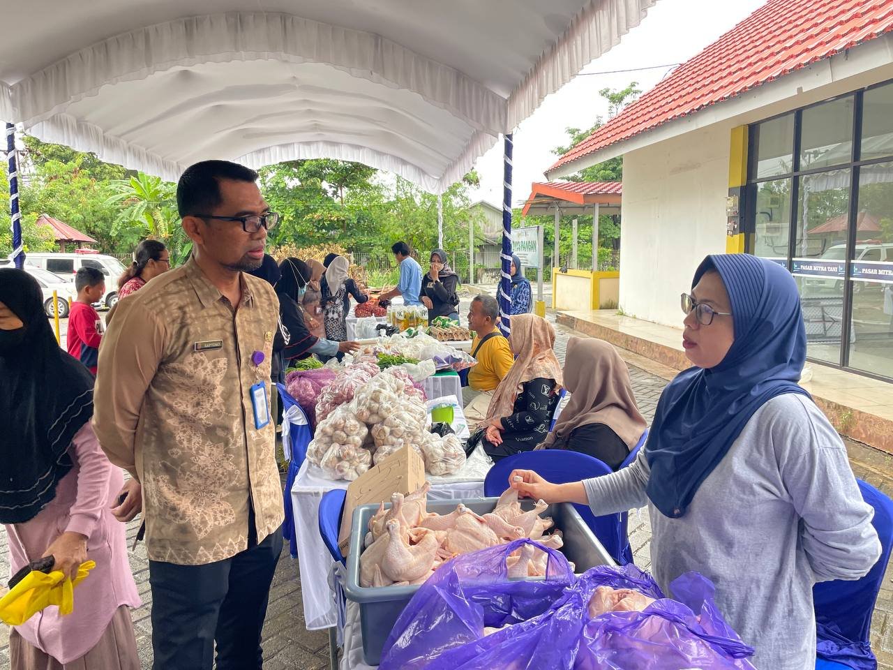 Tekan Lonjakan Harga Menjelang Nataru dan Haul Guru Sekumpul, DPKP Kalsel Gelar GPM 