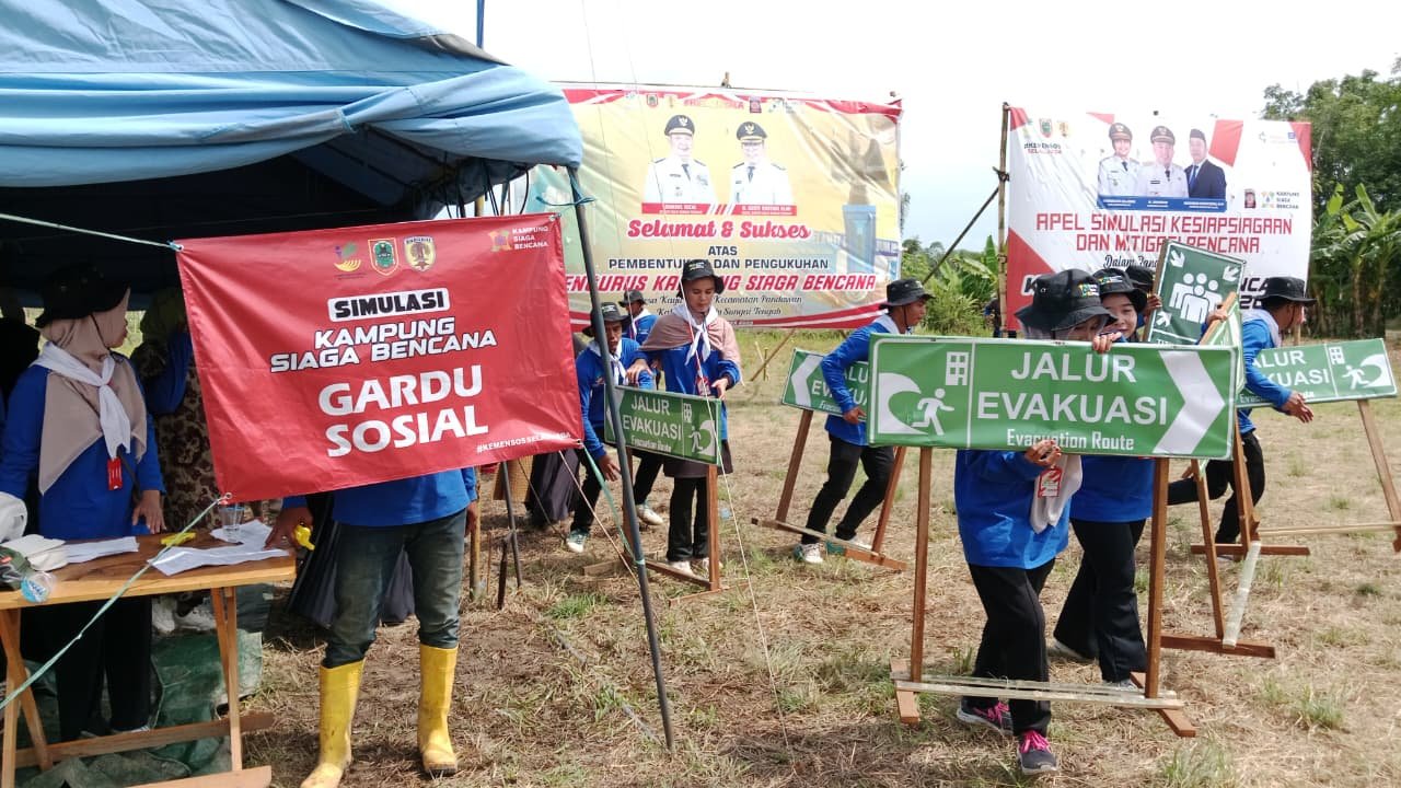 Pemprov dan Kemensos Perkuat Upaya Pengurangan Risiko Bencana di Kalsel