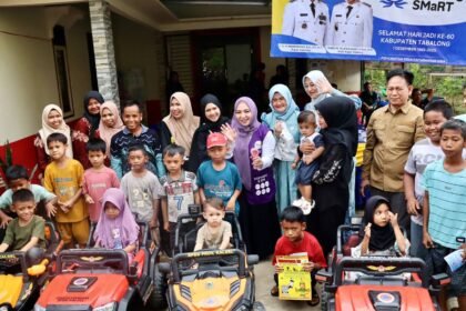 TP Posyandu Wasaka Kalsel Edukasi Mitigasi Bencana Lewat Permainan Edukatif di Posyandu Nuri Tabalong