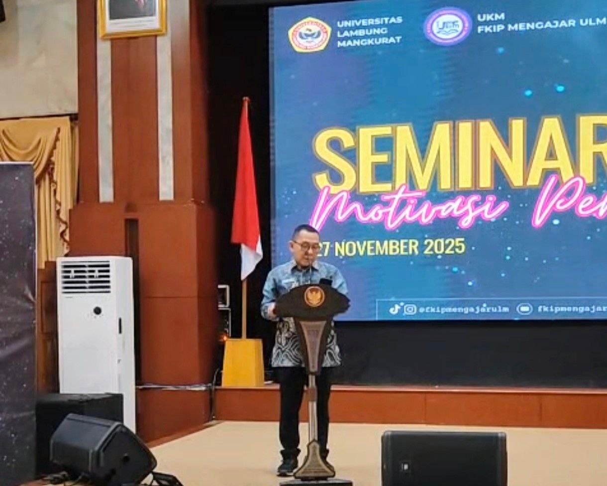 Seminar Motivasi Mahasiswa FKIP ULM, Gubernur Kalsel Tegaskan Pendidikan Merupakan Pilar Utama Dalam Bangun Daerah