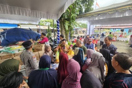 DPKP Kalsel Gelar GPM di Pemukiman Warga untuk Tekan Inflasi dan Stabilkan Harga