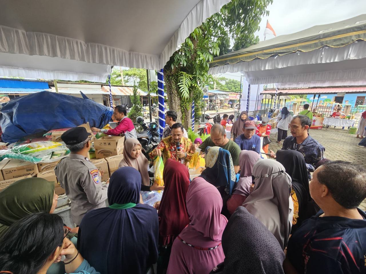 DPKP Kalsel Gelar GPM di Pemukiman Warga untuk Tekan Inflasi dan Stabilkan Harga