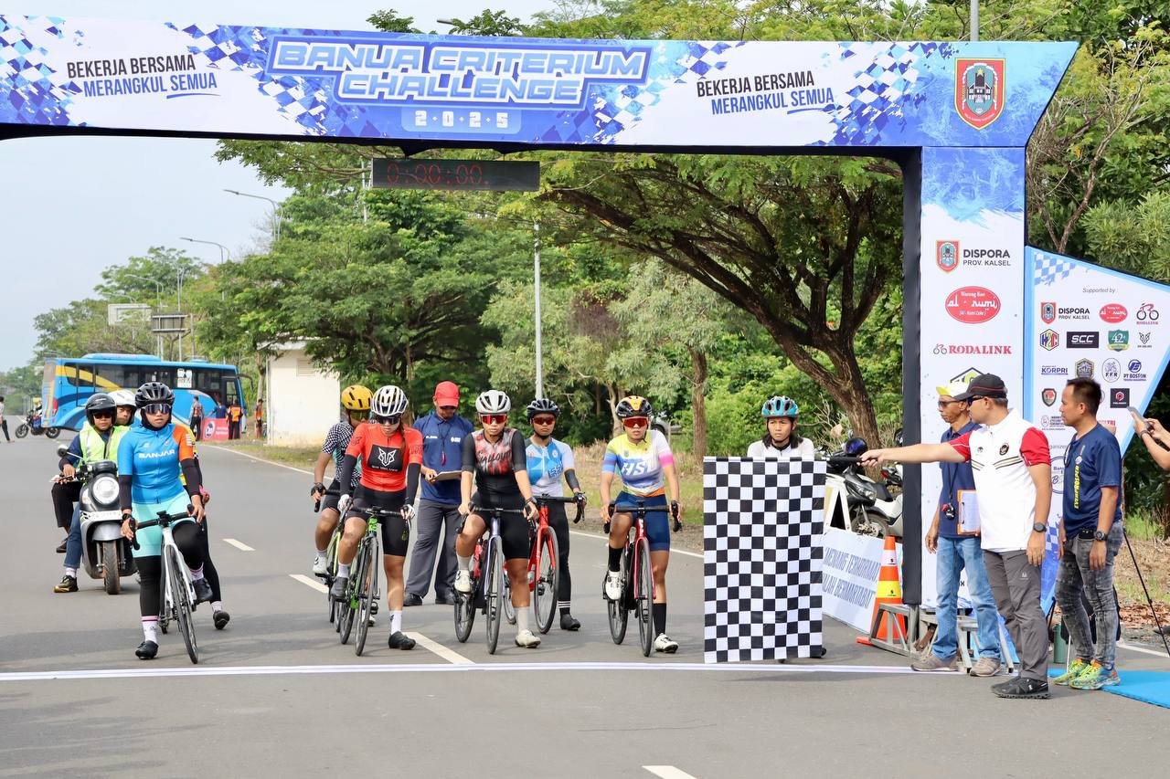 Banua Criterium Challenge 2025 Hadir Perdana, 150 Peserta Adu Strategi dan Kecepatan