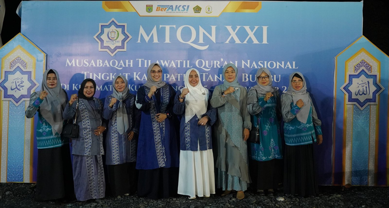 Ketua TP PKK Tanbu Hadiri Pembukaan MTQN Ke-21: Jadikan Al-Qur’an Cahaya Penerang Kehidupan